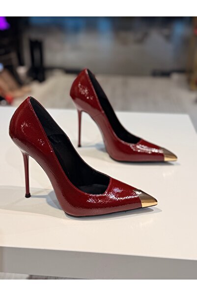 New Stiletto Store Stiletto bordo rugan 12 cm
