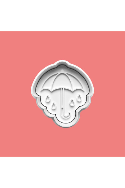 Sekovlog59 Umbrella Cookie Mold and Sugar Dough Mold