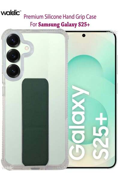 Generic Samsung Galaxy S25 Plus Silicone Protective Back Case Cover - Green