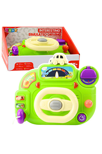 Three top online Interactive Steering Wheel For Kids Driving Simulator Lights...