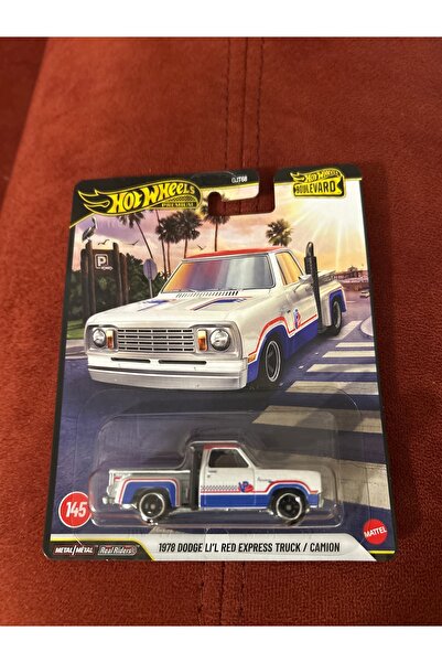 HOT WHEELS Boulevard Premium 1978 Dodge Lil red Espresso Truck Camion GJT68 J...