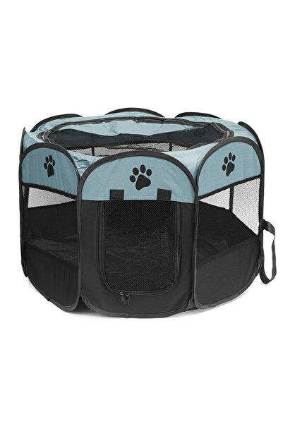 Genel Markalar Kedi Köpek Oyun Alanı Kumaş 30x43cm 8 parça çap 65 cm