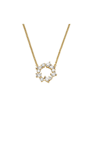 Fossil Ellis Brass Damen-Halskette JA7295710