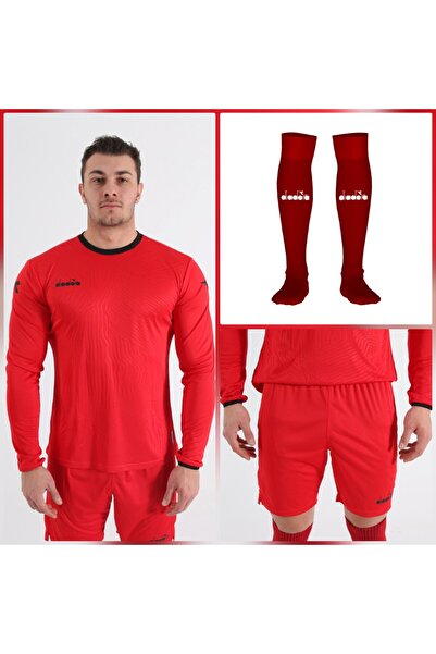 Diadora Elite Profesyonel Kaleci Forması ÜÇLÜ TAKIM FORMA+ŞORT+TOZLUK