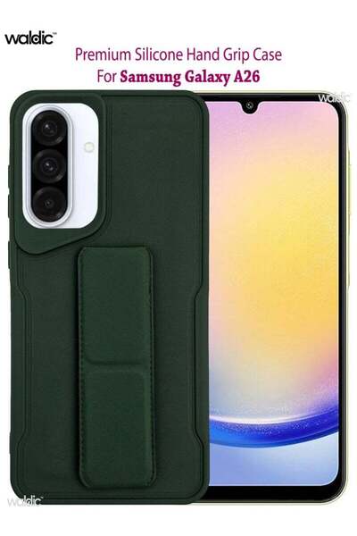 Generic Samsung Galaxy A26 HAND HOLDER Premium Silicone Protective Back Case ...