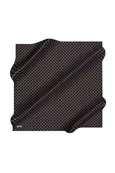 Aker Μεταξωτό Φουλάρι - 8991701-311 Μαύρο Σούρα