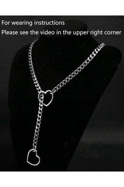 skycott Thick Heart Pendant Necklace