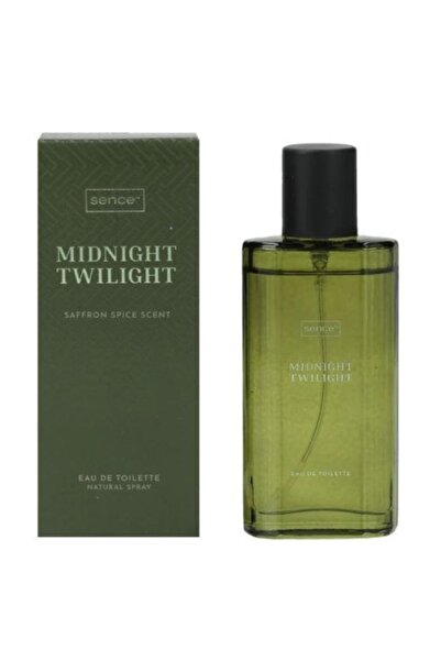 SENCE Тоалетна вода Midnight Twilight Saffron за мъже, 30 мл спрей