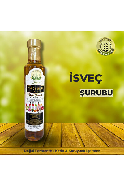 sirke günlüğüm organik İsveç Şurubu