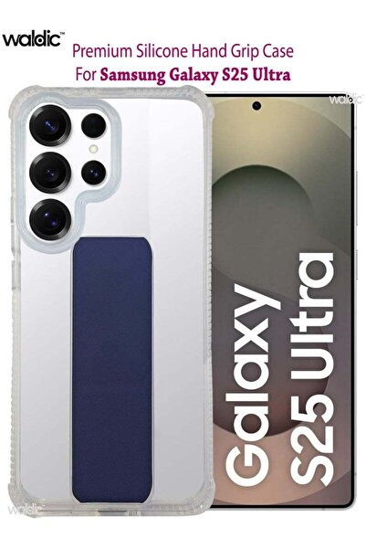 Generic Samsung Galaxy S25 Ultra Silicone Protective Back Case Cover - Dark Blue