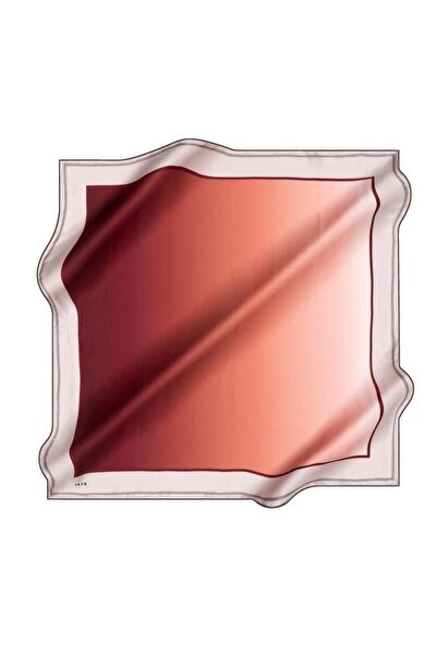 Aker Silk Scarf - 8972713-941 Burgundy Twill