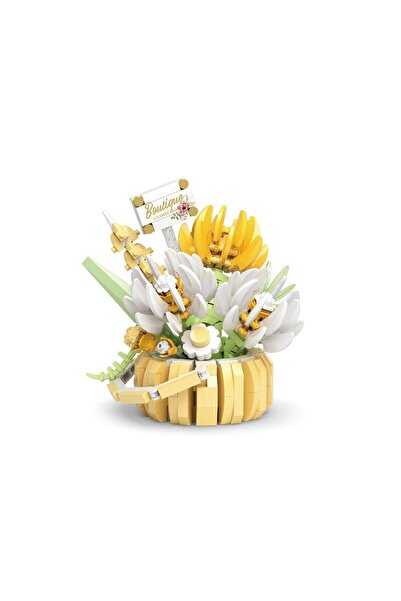 BYCEGU P1089 Panlos Flower Bouquet 517 Pieces Block Toy