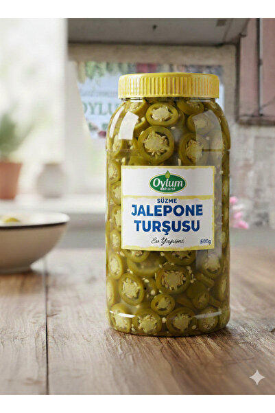 oylum baharat Jalapeno Turşusu Süzme(500g)
