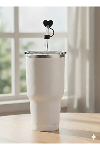 Case collection Silicone Straw Stopper Cap Dustproof Cover Shaped Straw Head ...