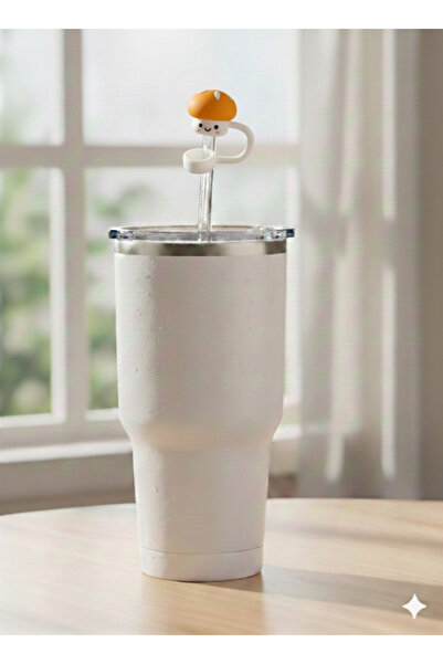 Case collection Silicone Straw Stopper Cap Dustproof Cover Shaped Straw Head ...