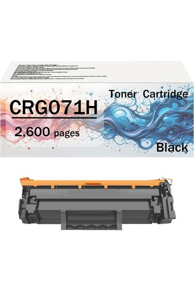 Canon CRG071H ÇİPLİ LBP120dw 122dw MF270 MF275dw MF272dw Printers 1 Black