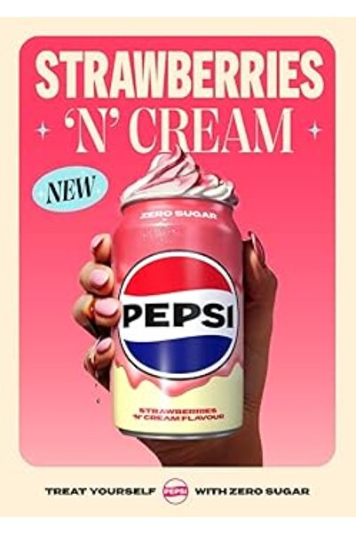 Pepsi STRAWBERRİES CREAM 24LÜ
