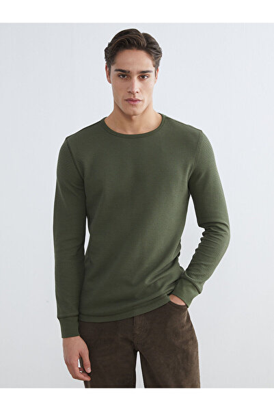 LC Waikiki Top de pijama pentru bărbați cu mâneci lungi Özmarka New Season gu...