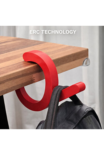 ERCTECH Masa Kenarı Askı Aparatı | Çanta, Kulaklık ve Aksesuar Asacağı
