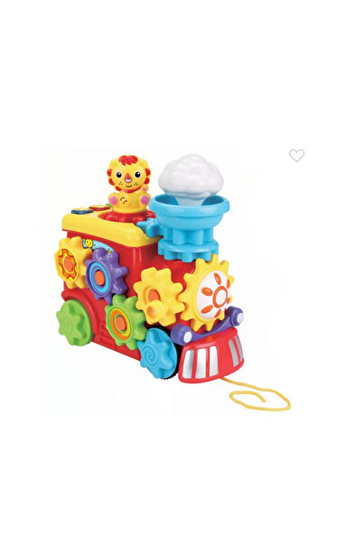 TR34 Tren Prescolar cu Roti Dintate Colorate Efecte Sonore & Lumini