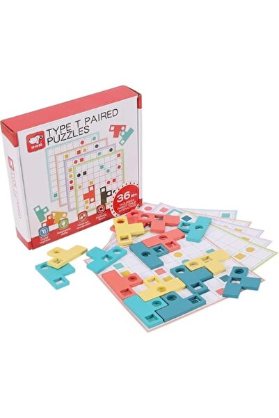 Picodino Joc de logică Montessori, Tetris în perechi T