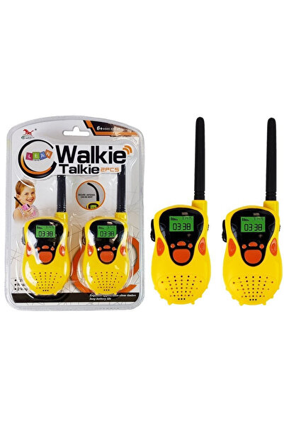 Three top online Stații walkie-talkie cu rază de acțiune de 100 m, galbene, p...
