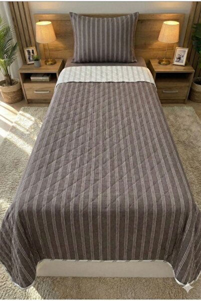 TR ÇİFT YÖNLÜ ÇOK AMAÇLI TEK KİŞİLİK YASTIK KILIFLI YATAK ÖRTÜSÜ