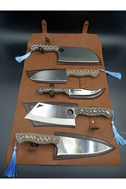 YATAĞANBIÇAK Çantalı 4Lü Şef Bıçağı Seti