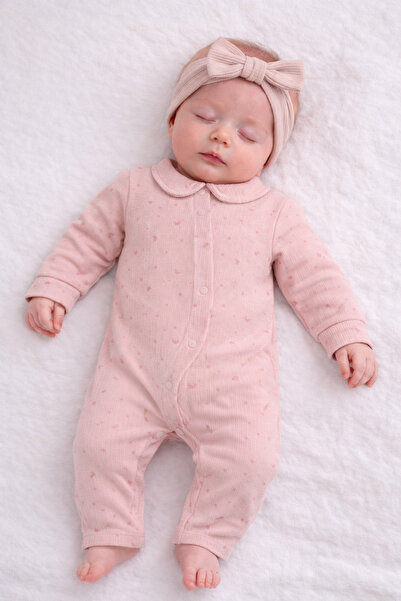 moukou 100% Organic Cotton Moon and Star Patterned Monthly Baby Romper Withou...