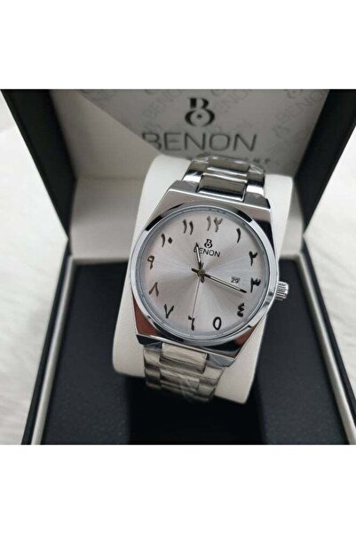 benon Men's Wrist Watch with Arabic Numbers, Waterproof, Modern, High Quality