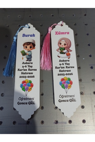 zümren İsme özel kitap ayracı 5 Adet