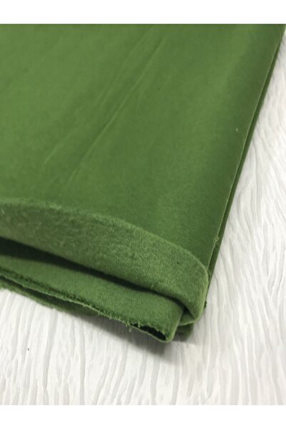 Yiğit Kumaş Şardonlu 3 İplik Kumaş - Yeşil, Parça 90x190 cm