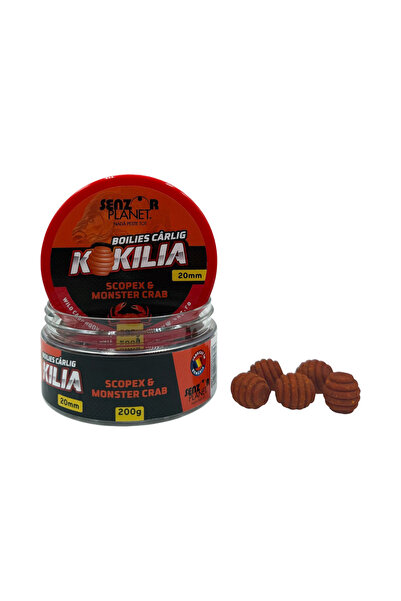 Senzor Planet BOILIES KOKILIA PENTRU CARLIG SCOPEX & MONSTER CRAB (PORTOCALIU...