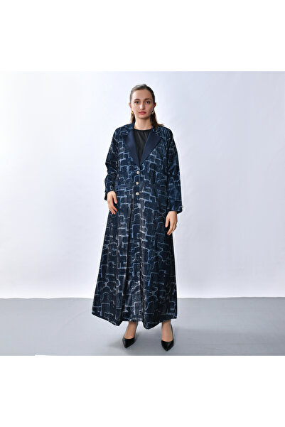 HAWRAA ABAYA Elegant abaya with a stylish blazer design and A-line cut