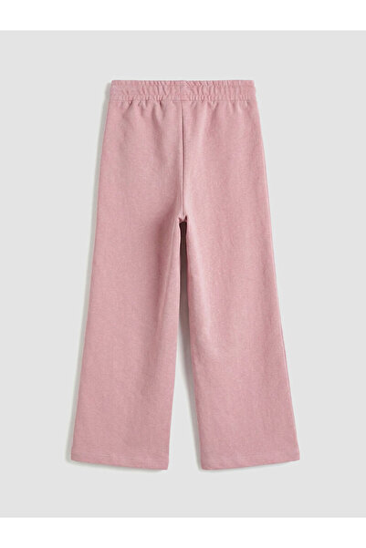 LC Waikiki Elastic Waist Wide Leg Girls' Sweatpants