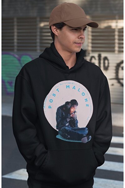 SEVBANO Σχεδιασμός Post Malone Rapper με στάμπα Unisex Oversize Singer Hoodie