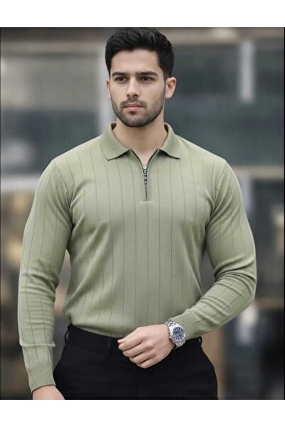 SYNXSTORE SYN store erkek polo yaka örme kazak