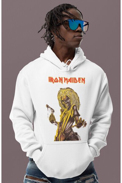SEVBANO Iron Maiden Ροκ Μέταλ Μουσικό Συγκρότημα με Τυπωμένο Σχέδιο Unisex Ov...