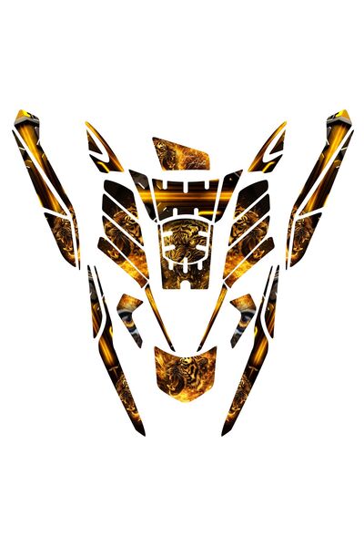 Honda Pcx Kaplan Tema Tank Pad 2025 Uyumlu