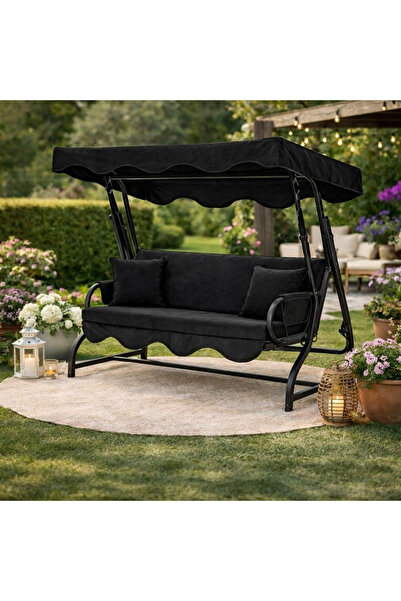 batu tekstil Salıncak Minderi 3 kişilik (Sünger ve tente dahil)