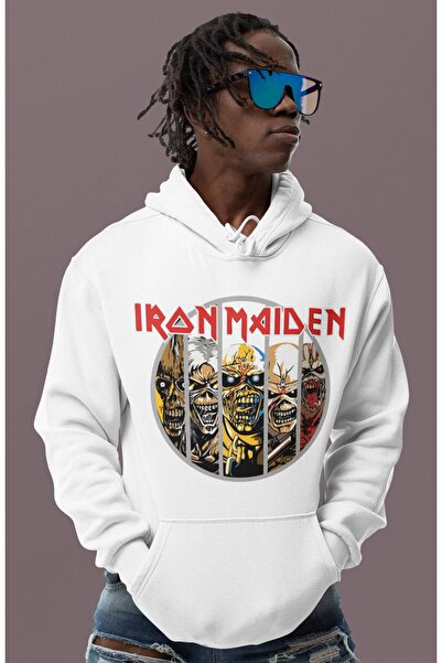 SEVBANO Iron Maiden Ροκ Μέταλ Μουσικό Συγκρότημα με Τυπωμένο Σχέδιο Unisex Ov...
