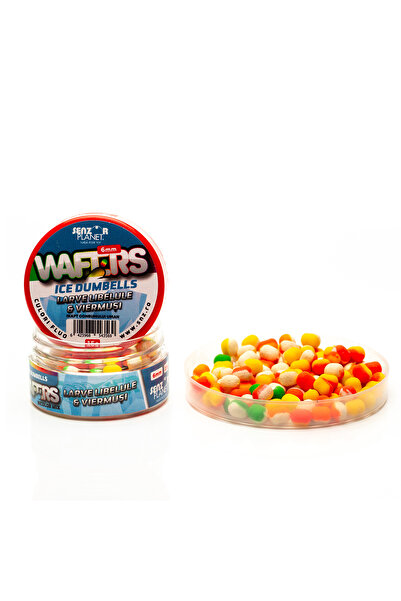 Senzor Planet WAFTERS ICE DUMBELLS BICOLOR LARVE LIBELULE & VIERMUSI (MIX BIC...