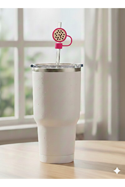 Case collection Silicone Straw Stopper Cap Dustproof Cover Shaped Straw Head ...