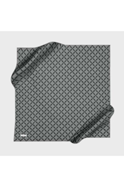 Pierre Cardin Μεταξωτό Φουλάρι - 8995438-971 Σκούρο Γκρι Τουίλ