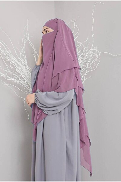 ALDAIYR Üç katlı şifon hijab