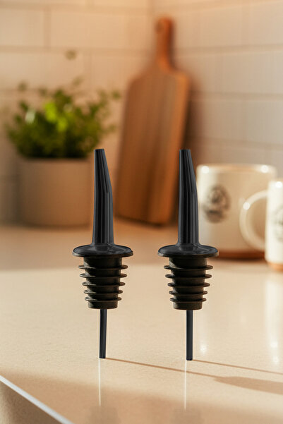 Snippy Tiny - 2'li Yağdanlık ve Şişe Ucu Yağdanlık Tıpası Paslanmaz Çelik Dam...