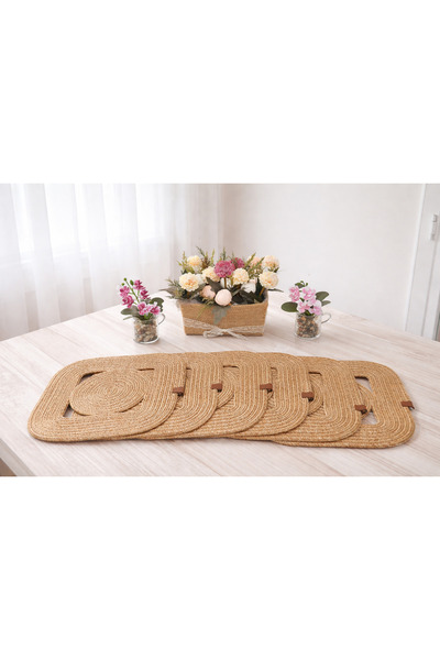 Armağan Garajı 6 Adet Supla Jüt, American servis takımı Hediyelik