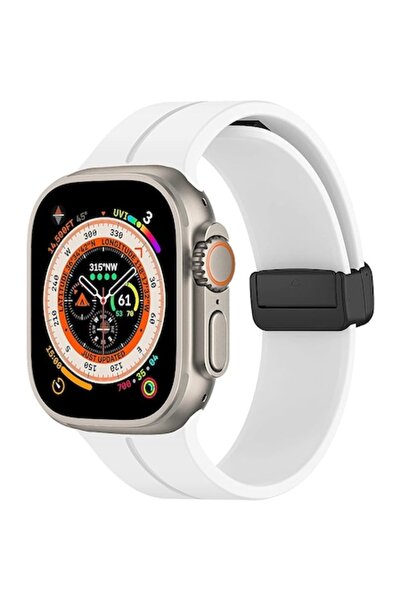 a2mobile Magnetic Silicone Strap for Apple Watch, Compatible with Series 1–10...