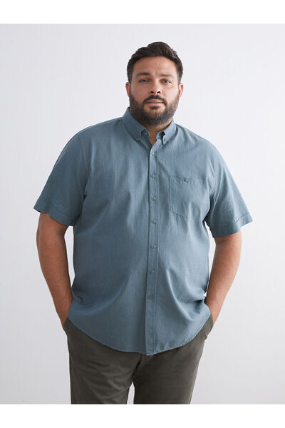 LC Waikiki MG TRENDEN ΕΚΠΛΗΚΤΙΚΕΣ ΠΡΟΣΦΟΡΕΣ Πράσινο ανδρικό πουκάμισο με κανο...