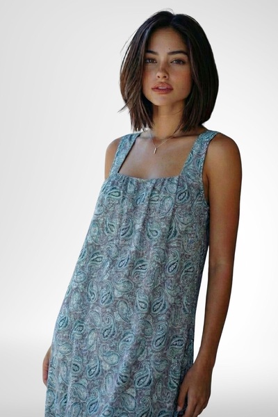 Carpediem La Rose Women's Thick Strap Dress (Nightgown)